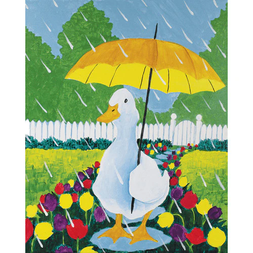 April Showers Paint Party Kit - 16x20 - Image 5