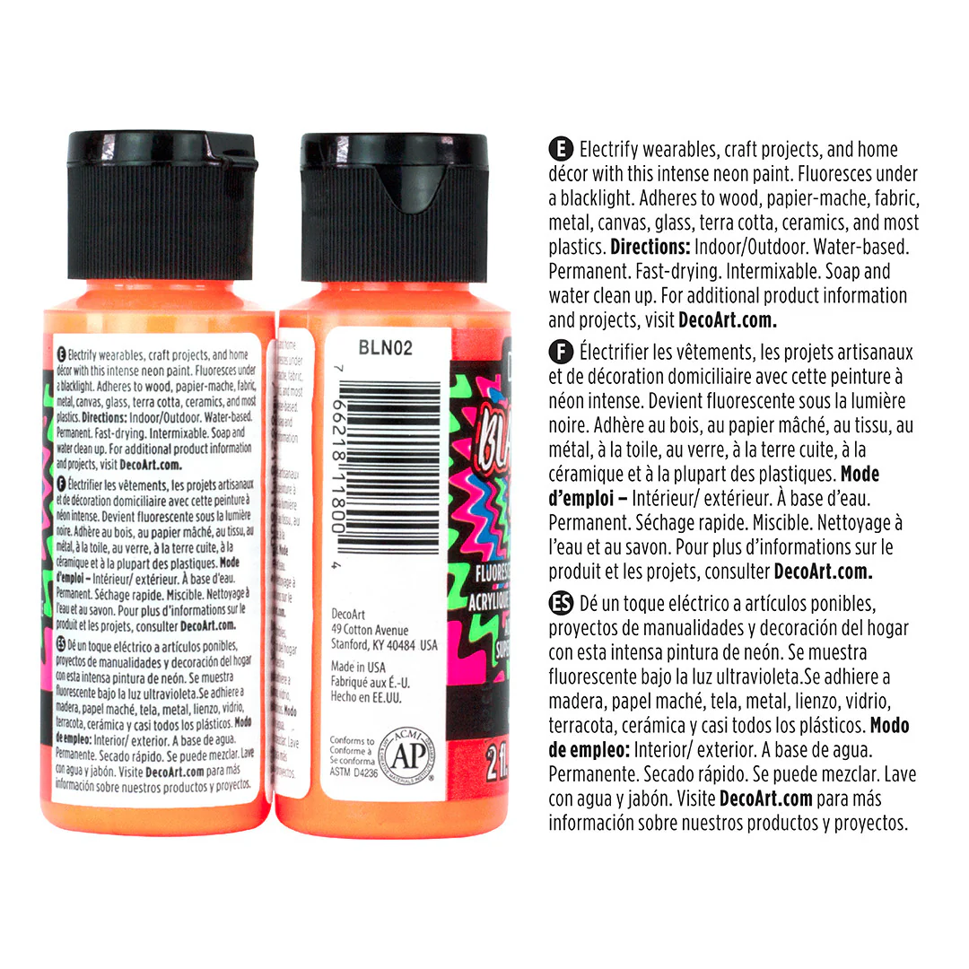 Black Light Neon Paint - Image 11