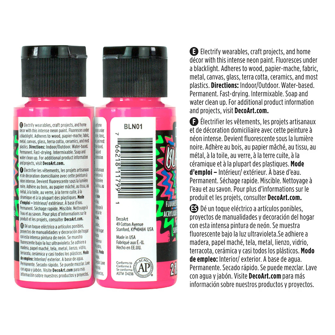 Black Light Neon Paint - Image 13