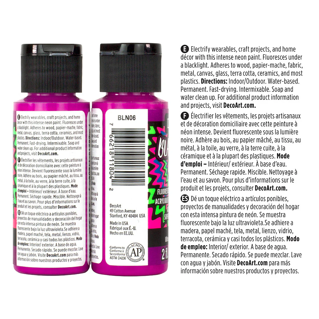 Black Light Neon Paint - Image 14