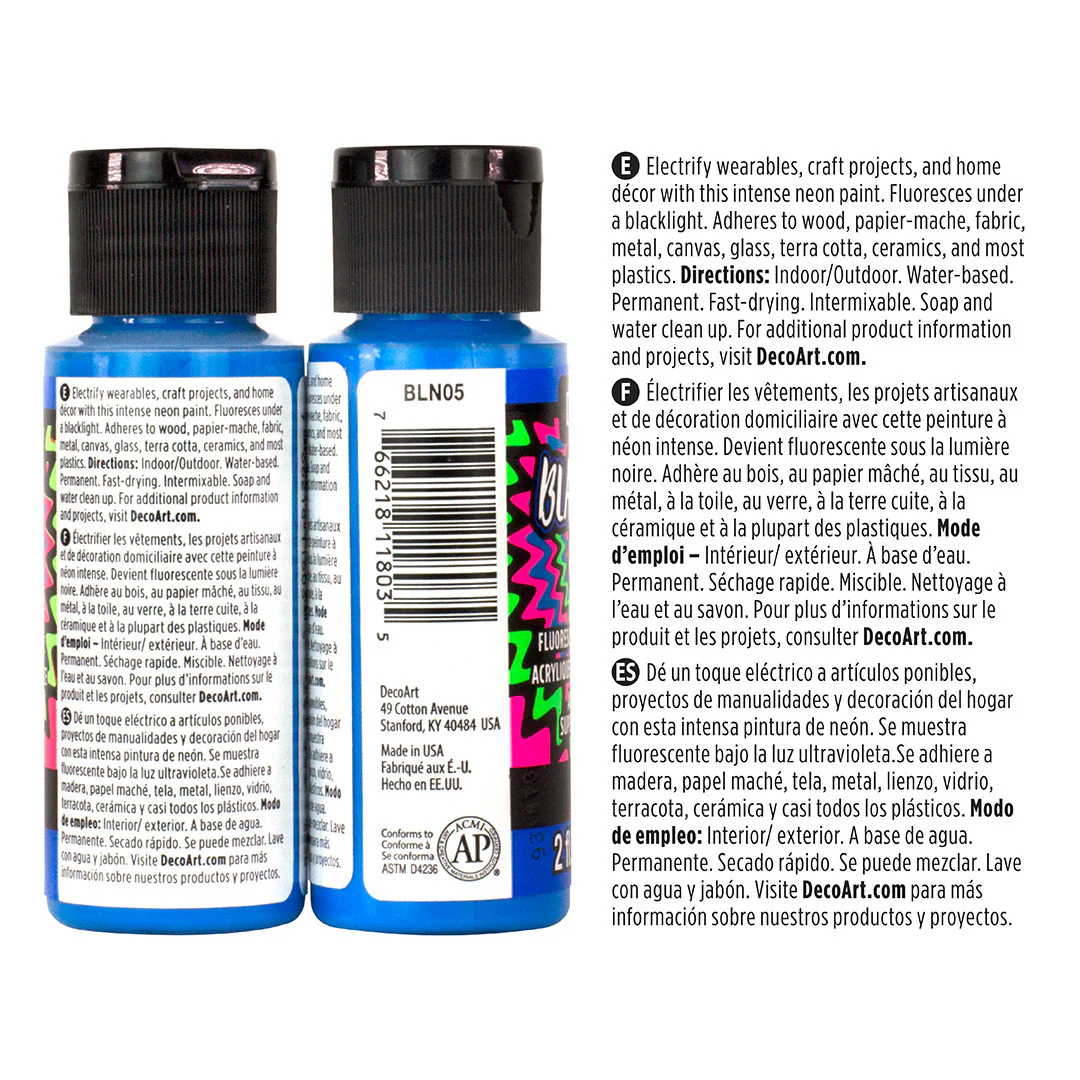 Black Light Neon Paint - Image 9