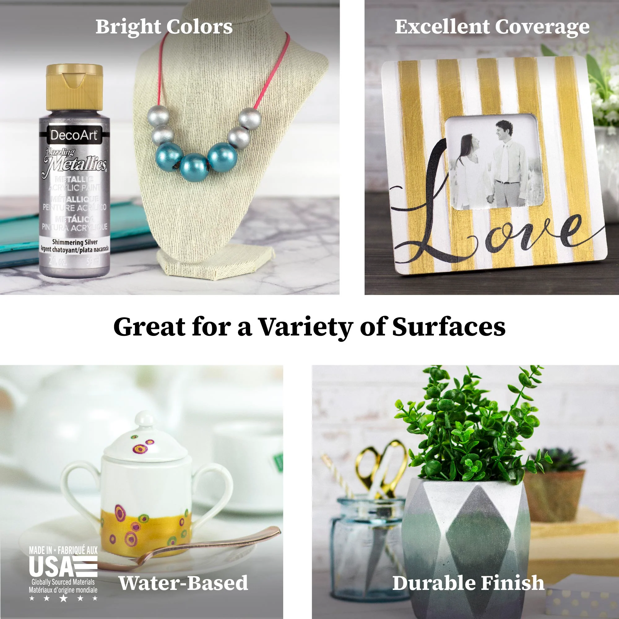 Dazzling Metallic Paint Starter Set - Image 4