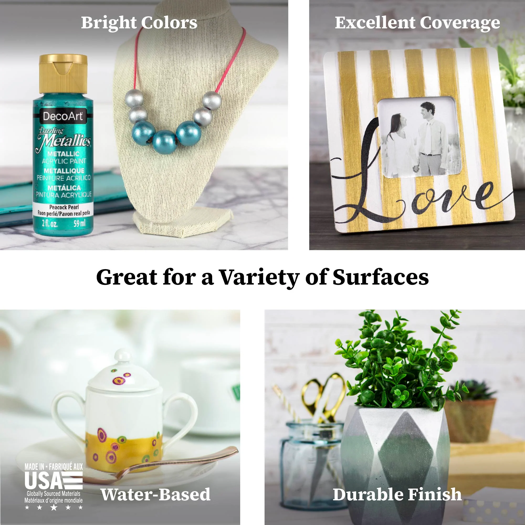 Dazzling Metallics Bold Metallic Paint Set - Image 5