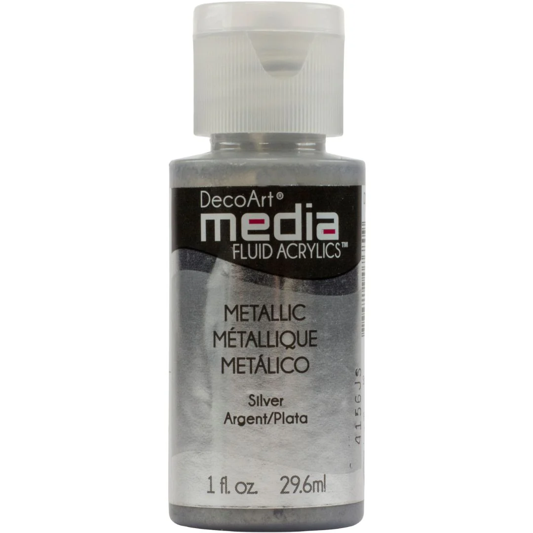 DecoArt Media Fluid Acrylics Metallics - Image 3