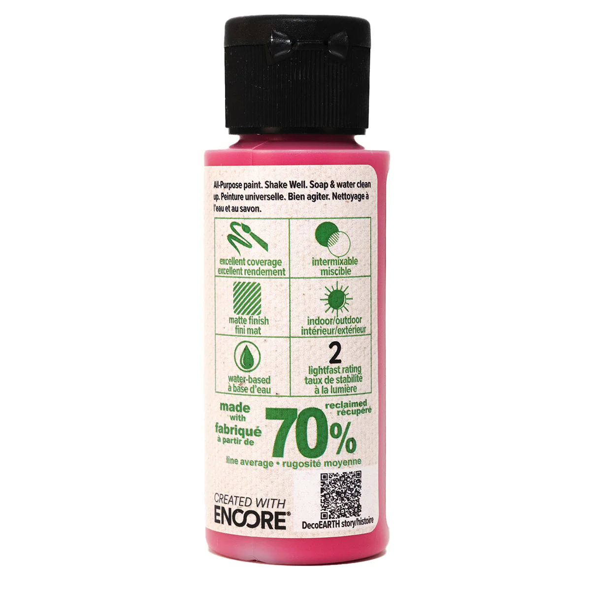 DecoEARTH Basic Brights Reclaimed Acrylic Paint Set - Image 15