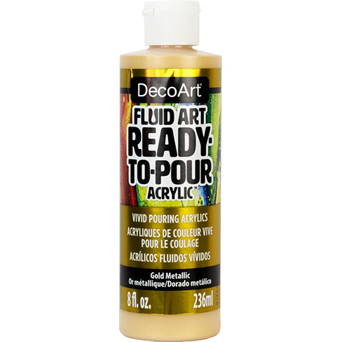Fluid Art Ready To Pour Acrylics Metallics - Image 3