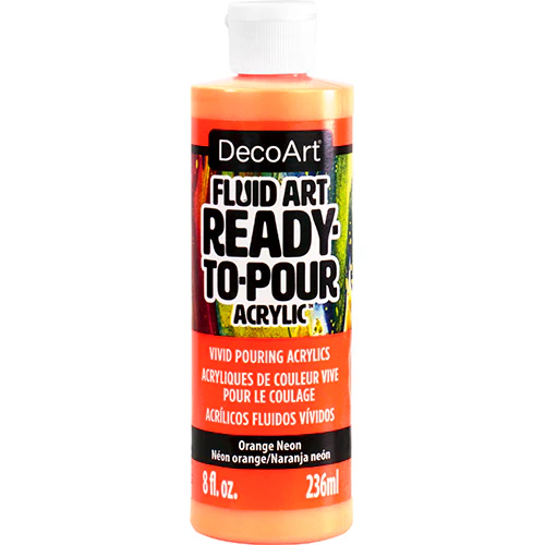 Fluid Art Ready To Pour Acrylics Neons - Image 4