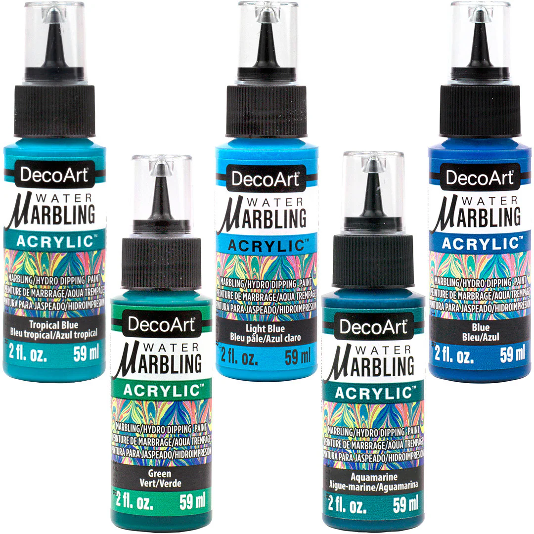Ocean Waves Water Marbling Set