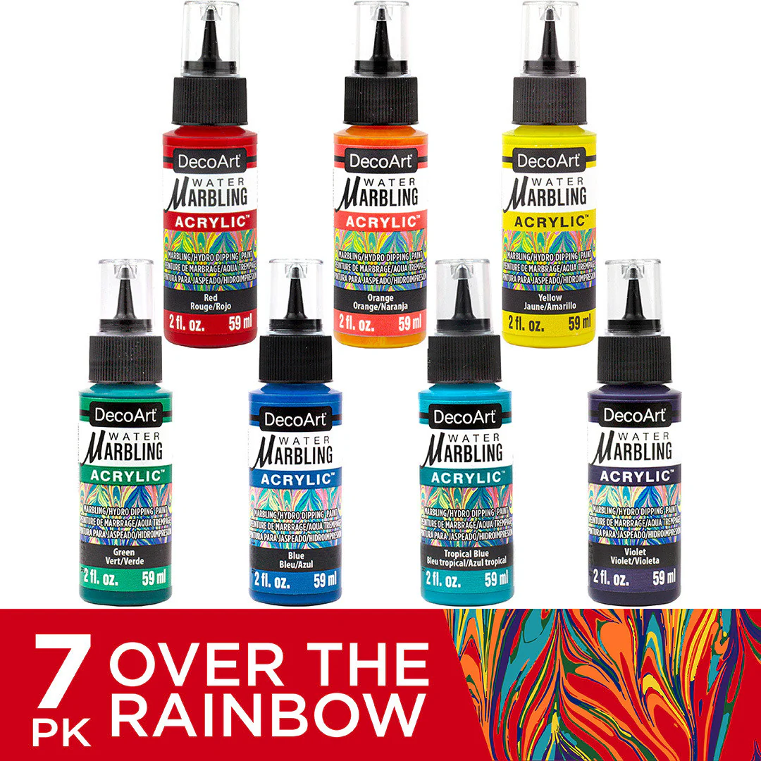 Over The Rainbow Water Marbling Set - Image 4