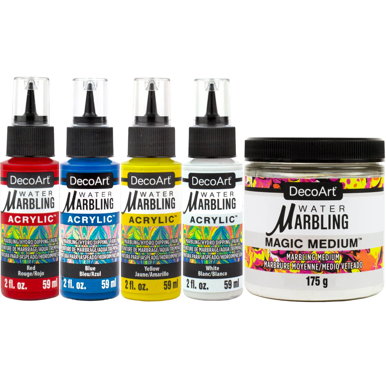 Primary Colors Water Marbling Set